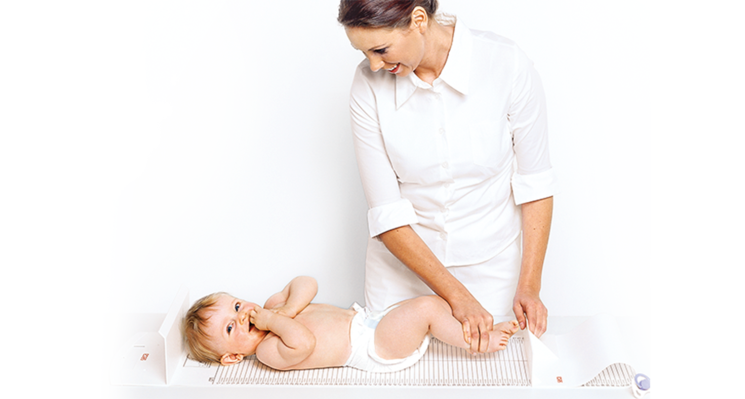 seca 210 - Mobile Messmatte für Säuglinge und Kleinkinder #1
