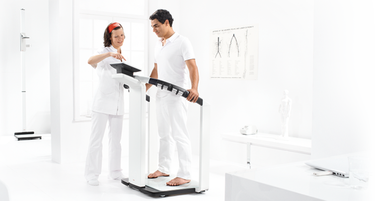 seca mBCA 515 - Medizinischer Body Composition Analyzer zur Ermittlung der Körperzusammensetzung im Stehen #7